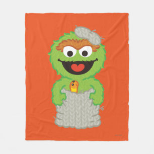 Manta Polar Oscar al estilo Grouch Wool
