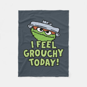 Manta Polar Oscar el Grouch   Hoy Me Siento Grouchy.