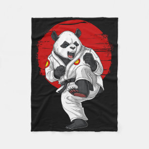 Manta Polar Oso Panda Karate Kickboxing Muay Thai Arte Marcial