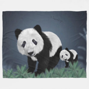 Manta Polar Osos Panda