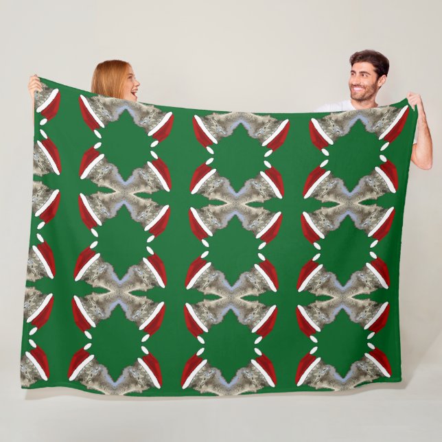 Manta Polar Ostrich llevando animal en el zoológico de Santa H (In situ)