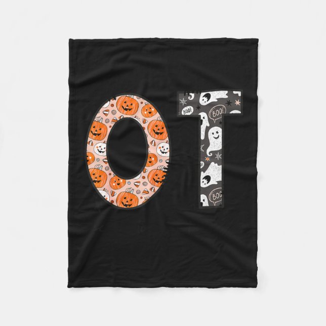 Manta Polar Ot Occupational Therapy Therast Halloween Ota Soky (Anverso)