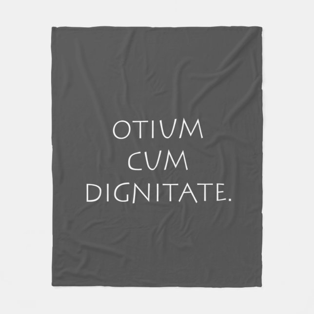 Manta Polar Otium cum dignitate (Anverso)
