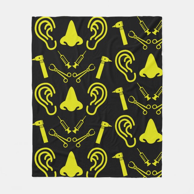 Manta Polar Otolaringología Otorhinolaringólogo (Anverso)