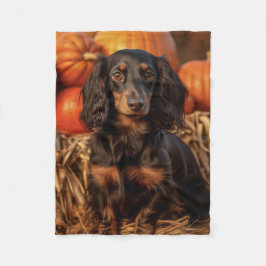 Manta Polar Otoño Dachshund