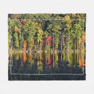 Manta Polar Otoño En Beardsley Pond