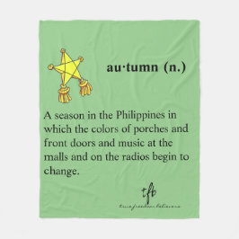 Manta Polar Otoño filipino