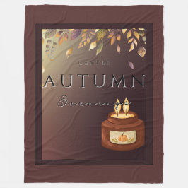 Manta Polar Otoño Gentle Evending Fleece Blanket - Cosmo otoño
