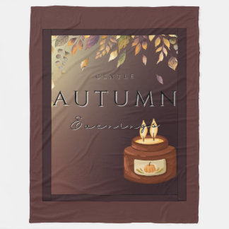 Manta Polar Otoño Gentle Evending Fleece Blanket - Cosmo otoño