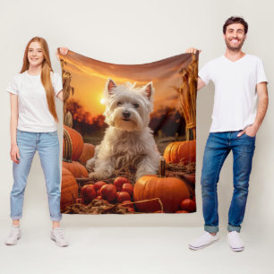 Manta Polar Otoño Westie