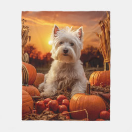 Manta Polar Otoño Westie