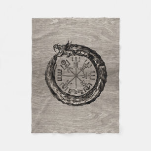 Manta Polar Ouroboros con Vegvisir