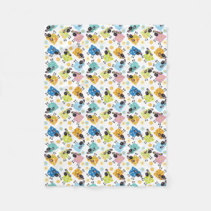 Manta Polar ovejas decorativas