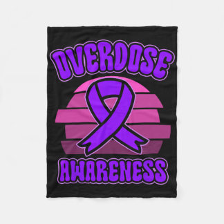 Manta Polar Overdose Awareness Purple Ribbon Drug Addiction 31