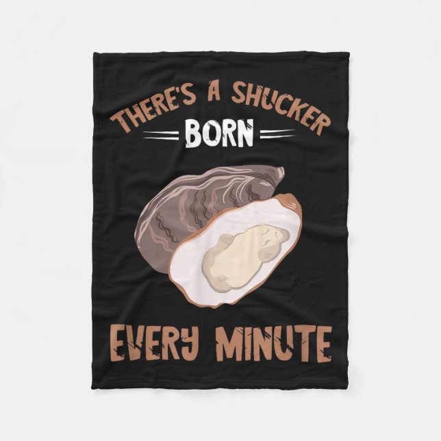 Manta Polar Oyster New Born Every Minute Oyster Shucking Funny (Anverso)