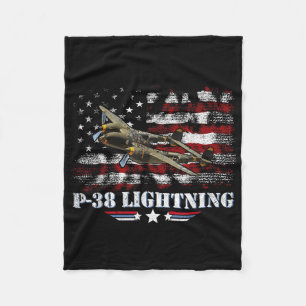 Manta Polar P-38 Lightning P38 Ww2 Aircraft Fighter Jet Pilot