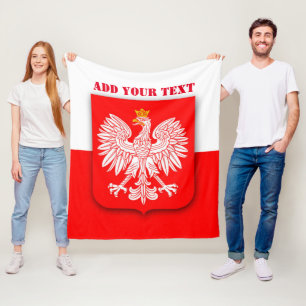 Manta Polar Pabellón de Polonia: Fútbol Patriótico Polska