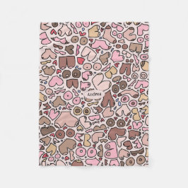 Manta Polar paciente de mama neutra