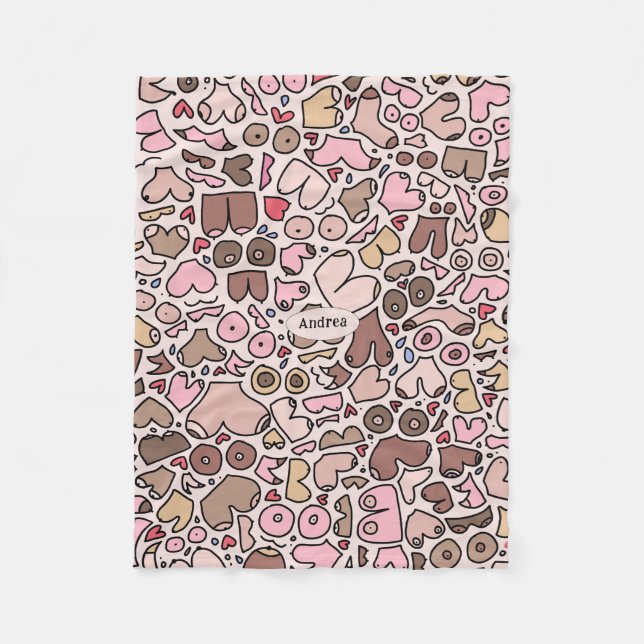 Manta Polar paciente de mama neutra (Anverso)