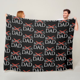 Manta Polar Padrastro de Adopción PADRE BONUS Día del Padre