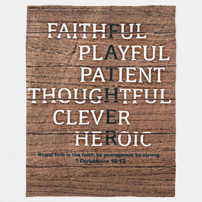 MANTA POLAR PADRE (Anverso)