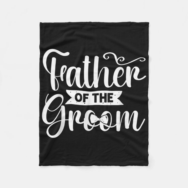 Manta Polar Padre Del Novio Boda Amigos Del Novio Despedida de (Anverso)