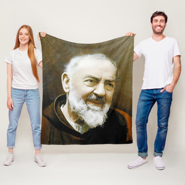 Manta Polar Padre Pío, (In situ)