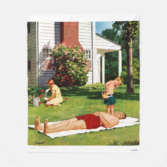 Manta Polar Padres rivalizadores (Anverso)