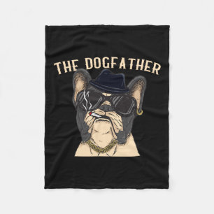 Manta Polar Padrino - Mafia de Papá Frenchie Bulldog Francés P
