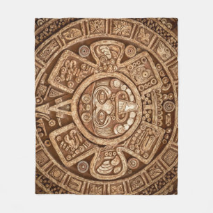 Manta Polar Pagan tribal maya: Textura ornamental
