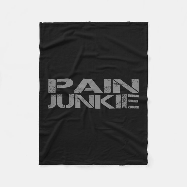 Manta Polar Pain Junkie Bjj, Wrestling, Judo, Boxing, Mma Moti (Anverso)