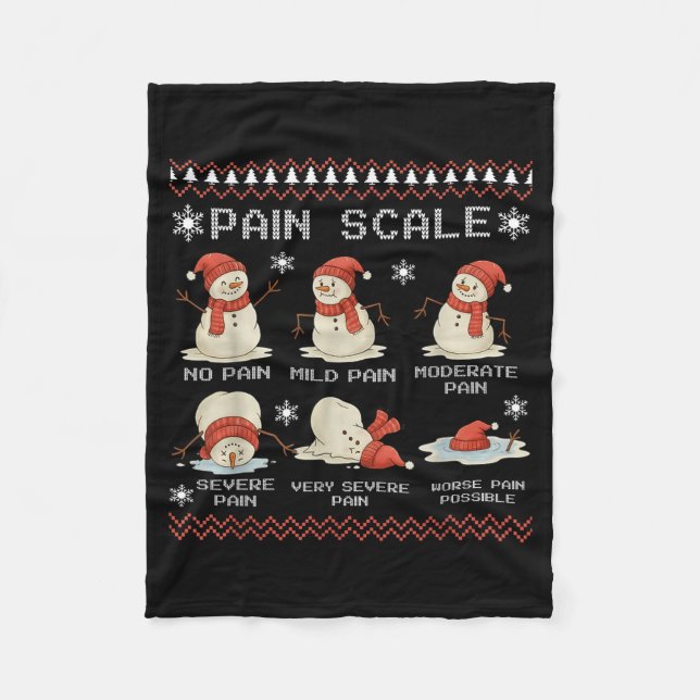 Manta Polar Pain Scale Snowman Pain Essment Trauma Nurse Ugly  (Anverso)