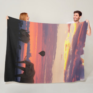 Manta Polar Paisaje africano naturaleza salvaje de Savannah