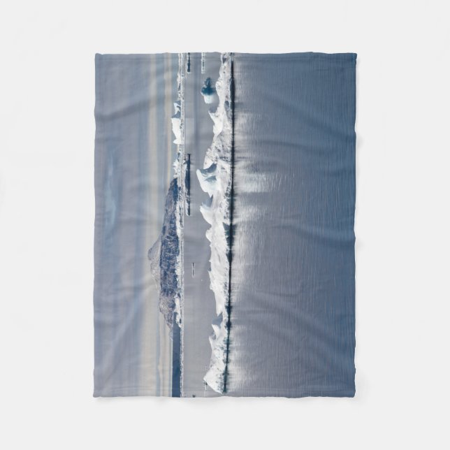 Manta Polar Paisaje antártico (Anverso)