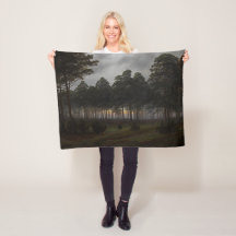 Paisaje nocturno (por Caspar David Friedrich)