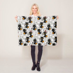 Manta Polar Paisajes De Calabaza Fantasma