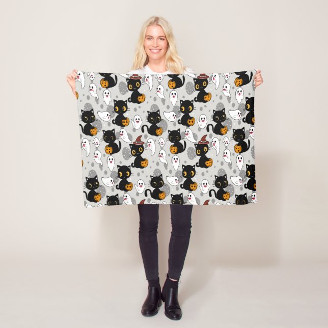 Manta Polar Paisajes De Calabaza Fantasma (In situ)