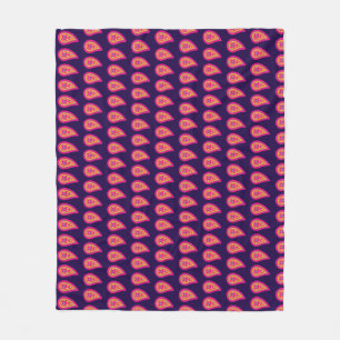 Manta Polar Paisley Colorido