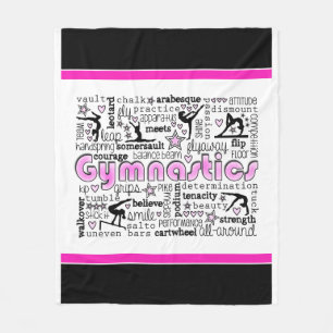 Manta Polar Palabras 2 de la gimnasia