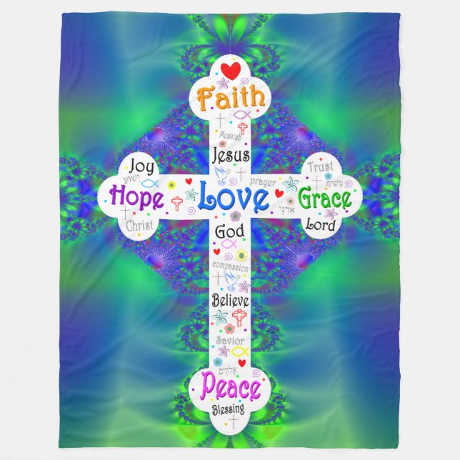 Manta Polar Palabras de vida (Anverso)