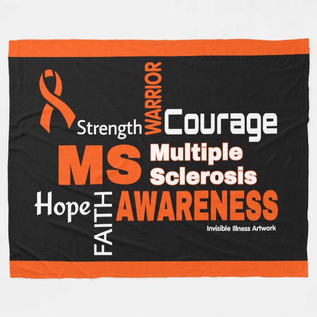 Manta Polar Palabras... MS (Frente (Horizontal))