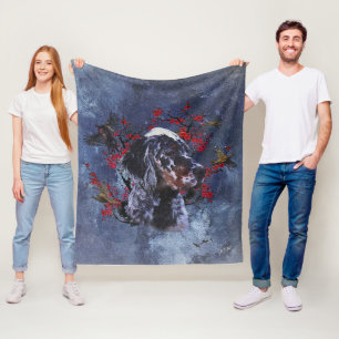 Manta Polar Palangrería inglesa con faisanes, arte