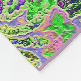 Manta Polar Pale Purple Paisley