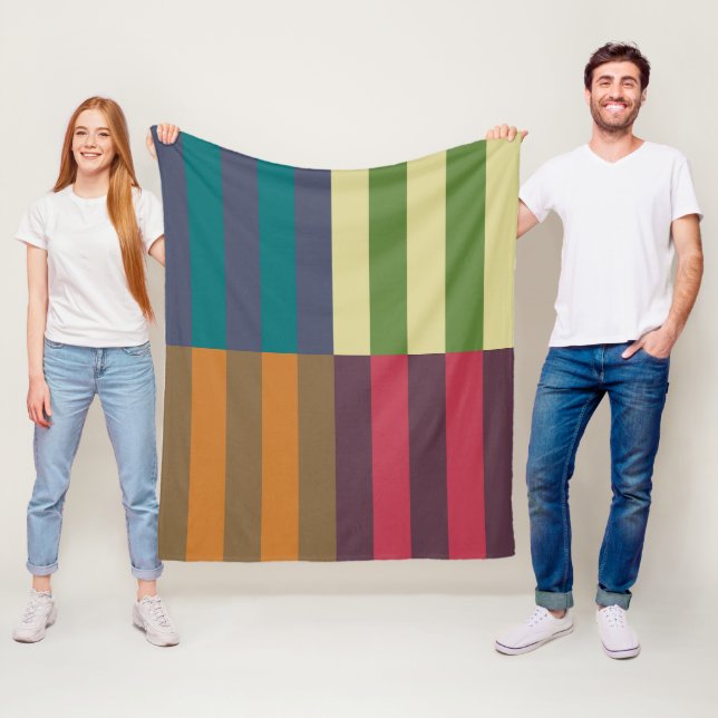 Manta Polar Paleta Pantone de invierno de otoño (In situ)