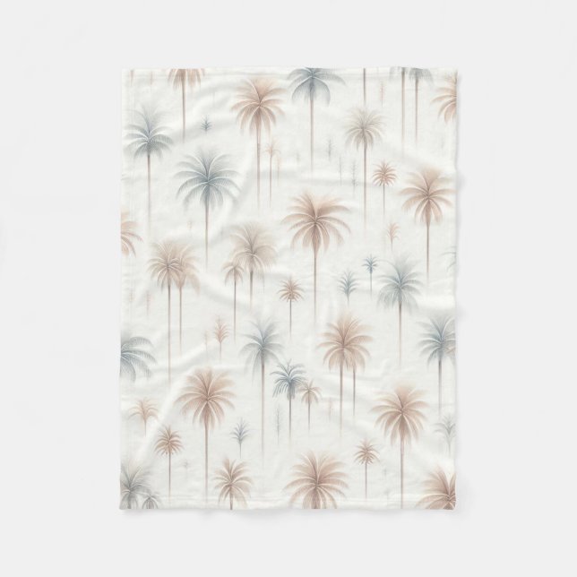 Manta Polar Palmas de trabajo de fuego (Anverso)