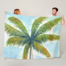 palmera tropical Beach en un día soleado
