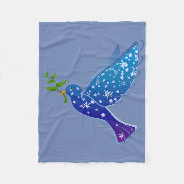 Manta Polar Paloma pacífica (Anverso)