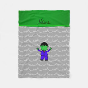 Manta Polar Palos conocidos personalizados del gris del