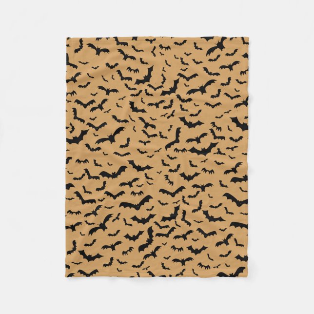 Manta Polar Palos negros que vuelan (Anverso)