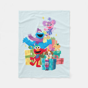 Manta Polar Pals y presentes de Plaza Sésamo